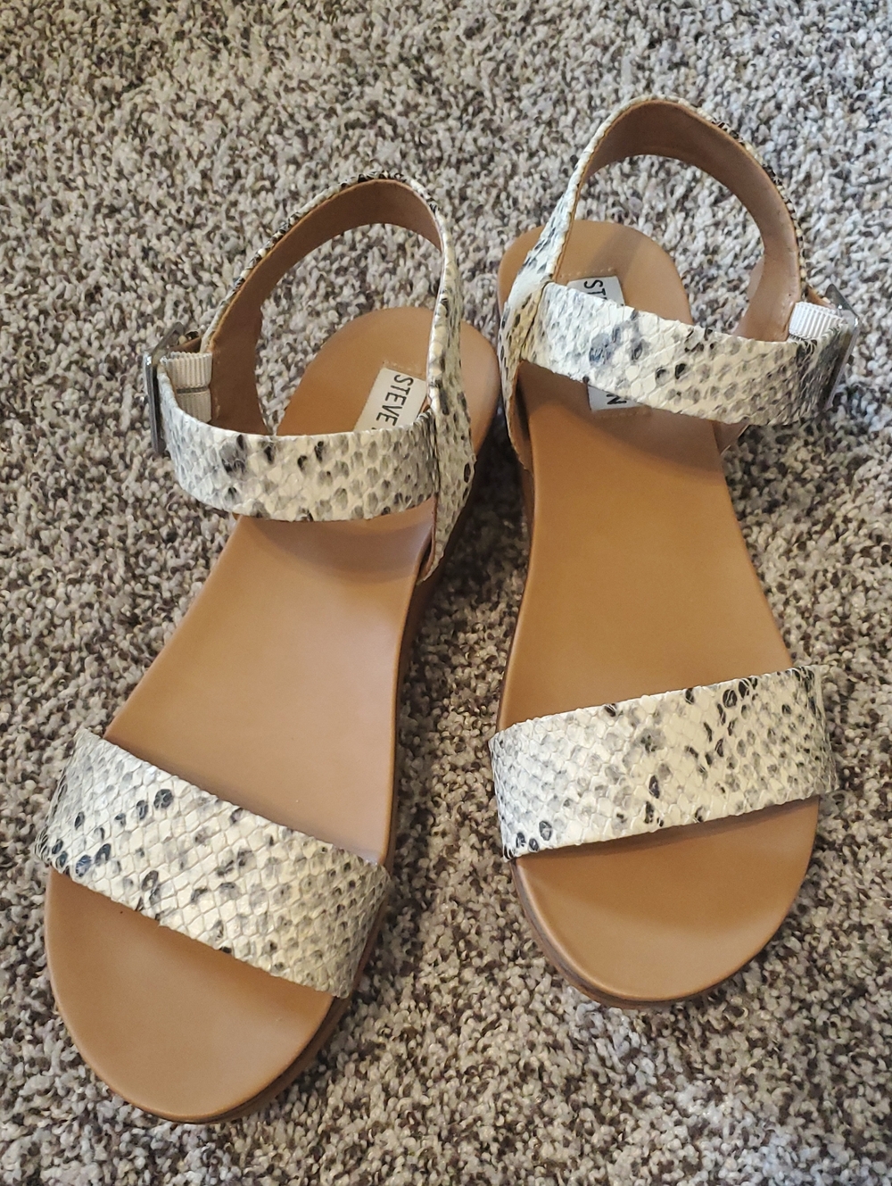 Steve Madden Aida Sandals, Size 6.5